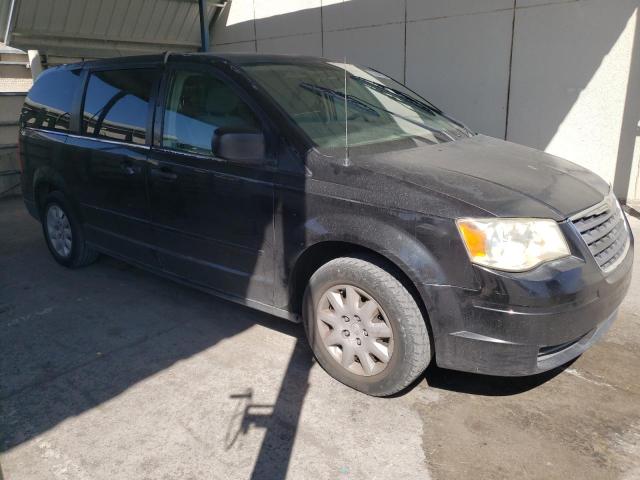 2A8HR44H78R621116 - 2008 CHRYSLER TOWN & COU LX BLACK photo 4