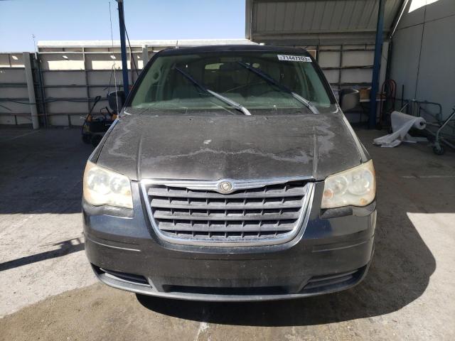 2A8HR44H78R621116 - 2008 CHRYSLER TOWN & COU LX BLACK photo 5