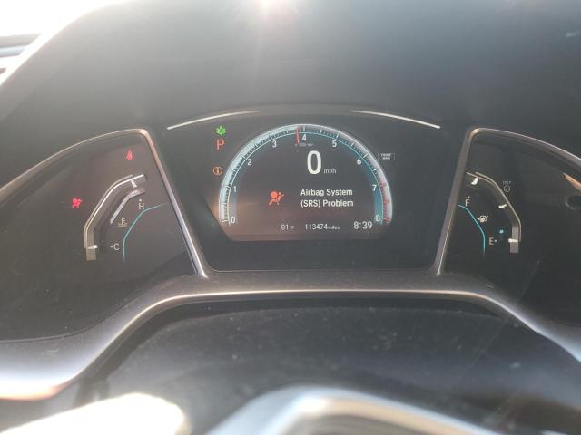 19XFC2F76GE204854 - 2016 HONDA CIVIC EX WHITE photo 9