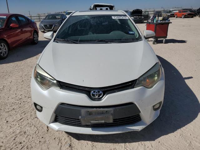 5YFBPRHEXEP076704 - 2014 TOYOTA COROLLA ECO WHITE photo 5