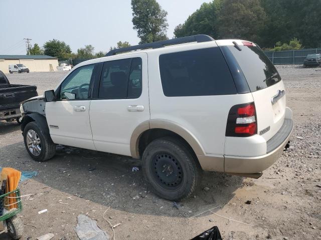 1FMEU64E48UA77909 - 2008 FORD EXPLORER EDDIE BAUER WHITE photo 2
