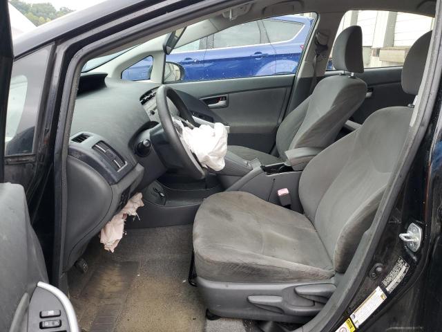 JTDKN3DU3A0129411 - 2010 TOYOTA PRIUS შავი ფოტო 7