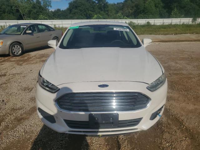 3FA6P0H73DR113444 - 2013 FORD FUSION SE WHITE photo 5