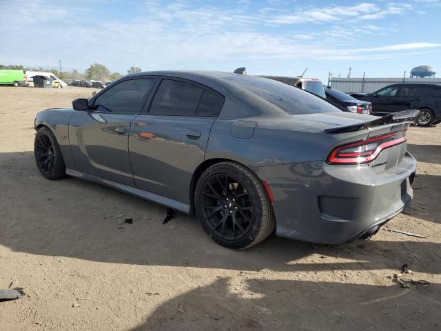 2C3CDXGJ8JH157303 - 2018 DODGE CHARGER R/T 392 GRAY photo 2