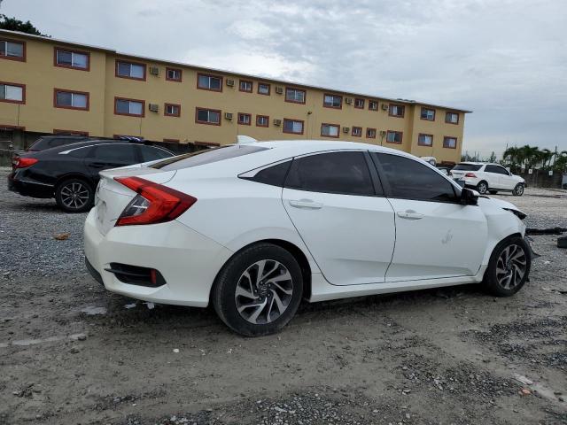 2HGFC2F71JH546550 - 2018 HONDA CIVIC EX WHITE photo 3