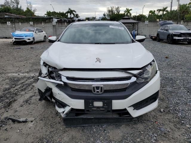 2HGFC2F71JH546550 - 2018 HONDA CIVIC EX WHITE photo 5