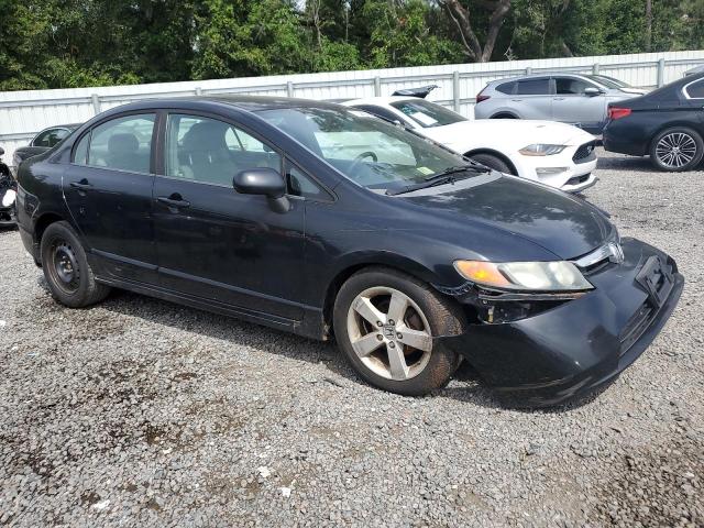 1HGFA16938L103749 - 2008 HONDA CIVIC EXL BLACK photo 4