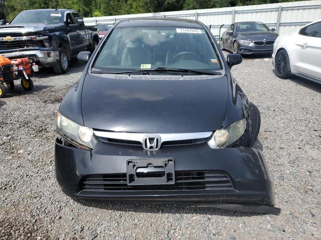 1HGFA16938L103749 - 2008 HONDA CIVIC EXL BLACK photo 5