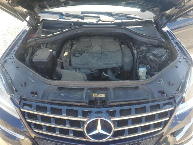 4JGDA5HB0FA559175 - 2015 MERCEDES-BENZ ML 350 4MATIC BLUE photo 12