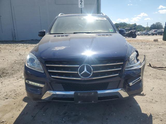 4JGDA5HB0FA559175 - 2015 MERCEDES-BENZ ML 350 4MATIC BLUE photo 5