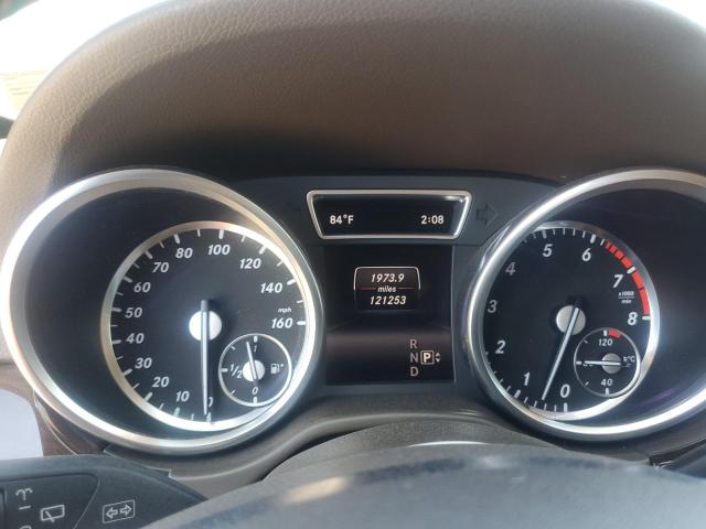 4JGDA5HB0FA559175 - 2015 MERCEDES-BENZ ML 350 4MATIC BLUE photo 9