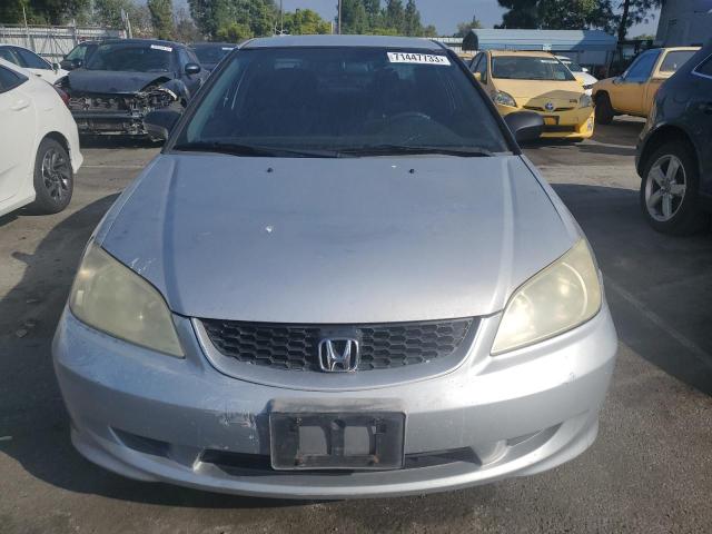1HGEM22315L043024 - 2005 HONDA CIVIC DX VP Gümüş foto 5