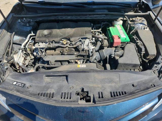 4T1B11HK2KU696465 - 2019 TOYOTA CAMRY L BLUE photo 11