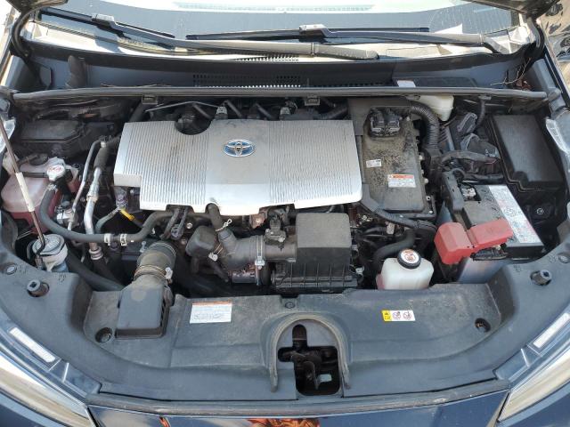 JTDKAMFU8N3157627 - 2022 TOYOTA PRIUS NIGHT SHADE Чорний фото 11