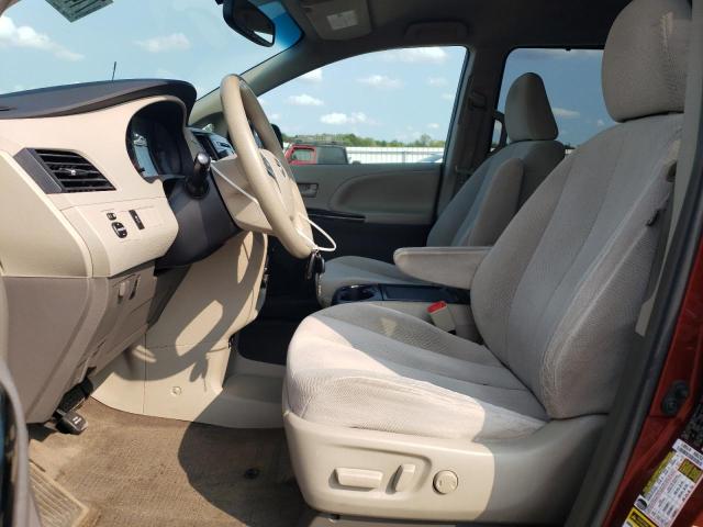 5TDKK3DC8DS355607 - 2013 TOYOTA SIENNA LE 红色 照片 7