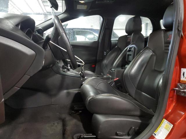 1FADP3L93JL237581 - 2018 FORD FOCUS ST برتقالي صورة 7