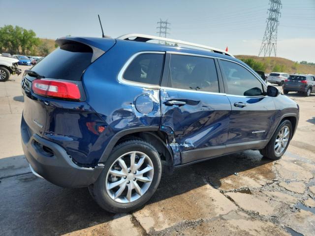 1C4PJLDBXJD560868 - 2018 JEEP CHEROKEE LIMITED Mavi fotoğraf 3