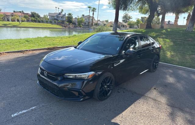 2HGFE2F54NH527618 - 2022 HOND CIVIC SPORT 黑色 照片 2