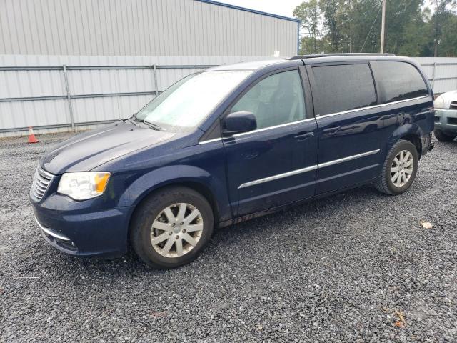 2C4RC1BGXDR722652 - 2013 CHRYSLER TOWN & COU TOURING BLUE photo 1