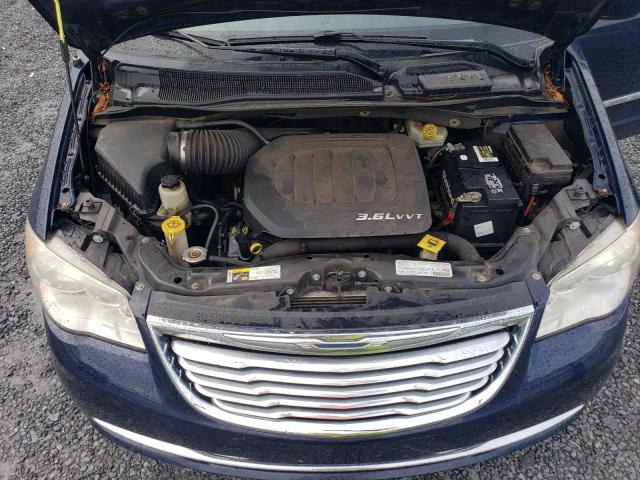 2C4RC1BGXDR722652 - 2013 CHRYSLER TOWN & COU TOURING BLUE photo 12