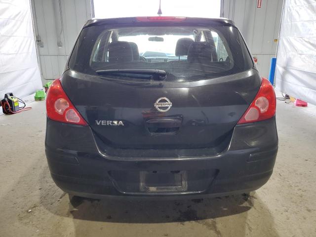 3N1BC1CPXBL438998 - 2011 NISSAN VERSA S BLACK photo 6