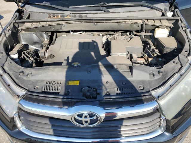 5TDJKRFH5FS117546 - 2015 TOYOTA HIGHLANDER XLE Schwarz Foto 12