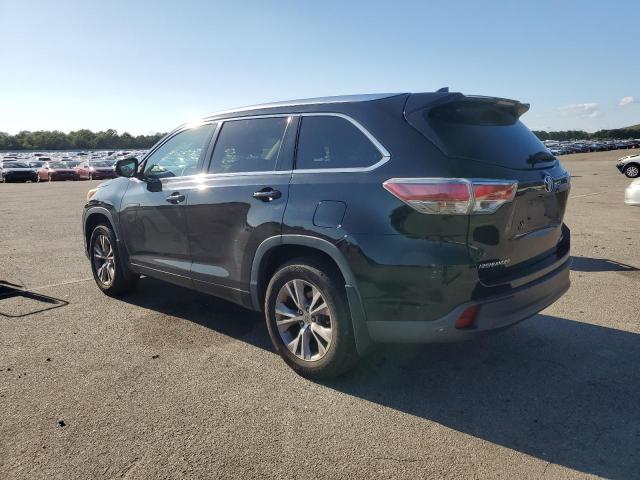 5TDJKRFH5FS117546 - 2015 TOYOTA HIGHLANDER XLE Schwarz Foto 2