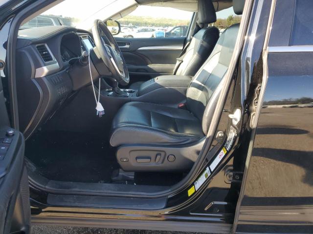 5TDJKRFH5FS117546 - 2015 TOYOTA HIGHLANDER XLE Schwarz Foto 7