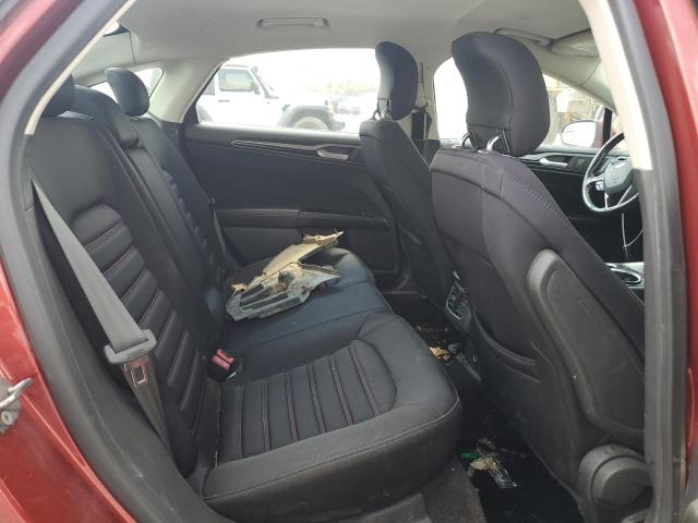 3FA6P0H78DR277319 - 2013 FORD FUSION SE RED photo 10