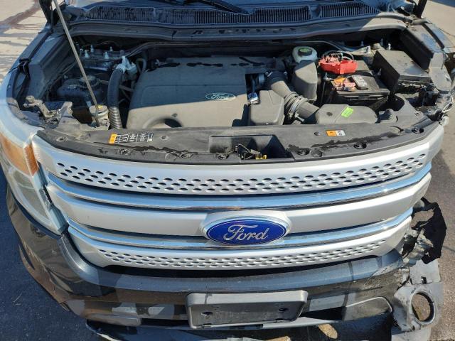 1FM5K8D89EGC62396 - 2014 FORD EXPLORER XLT შავი ფოტო 12