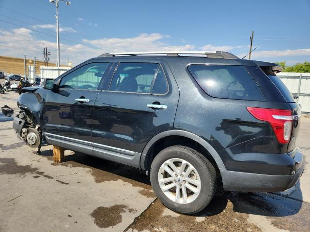 1FM5K8D89EGC62396 - 2014 FORD EXPLORER XLT შავი ფოტო 2