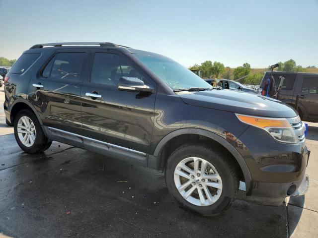1FM5K8D89EGC62396 - 2014 FORD EXPLORER XLT შავი ფოტო 4
