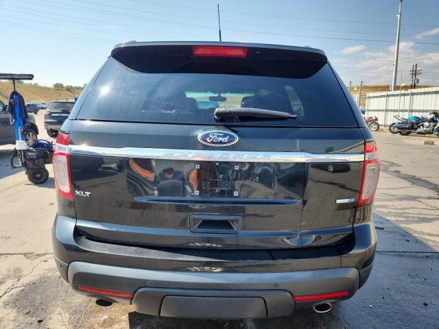 1FM5K8D89EGC62396 - 2014 FORD EXPLORER XLT შავი ფოტო 6