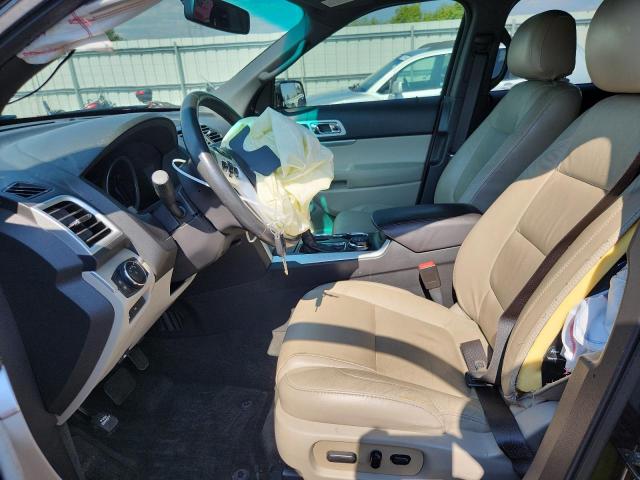 1FM5K8D89EGC62396 - 2014 FORD EXPLORER XLT შავი ფოტო 7