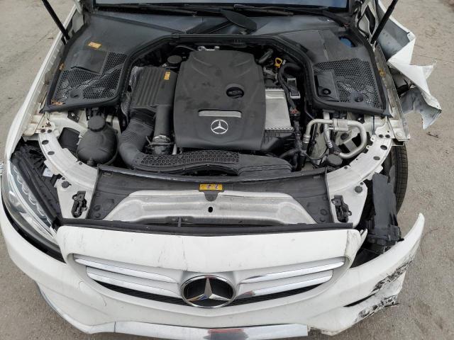 55SWF4JB6GU154688 - 2016 MERCEDES-BENZ C 300 WHITE photo 11