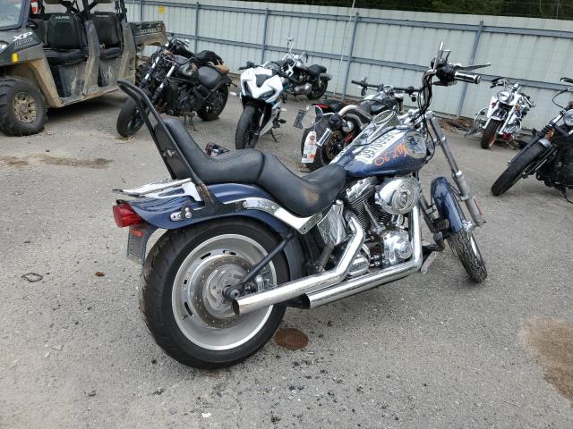 1HD1JL5129Y062999 - 2009 HARLEY-DAVIDSON FXSTC BLUE photo 4