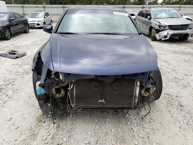 1HGCP36819A032388 - 2009 HONDA ACCORD EXL BLUE photo 5