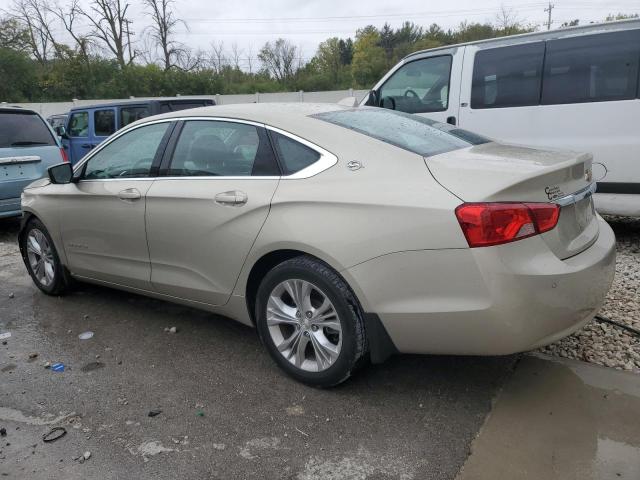 2G1115SL2E9204181 - 2014 CHEVROLET IMPALA LT BEIGE photo 2