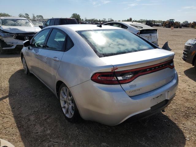 1C3CDFBA1DD221362 - 2013 DODGE DART SXT SILVER photo 2