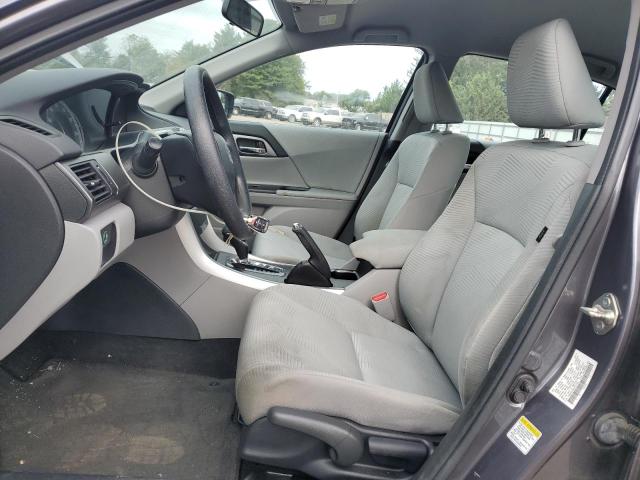 1HGCR2F3XEA012188 - 2014 HONDA ACCORD LX GRAY photo 7