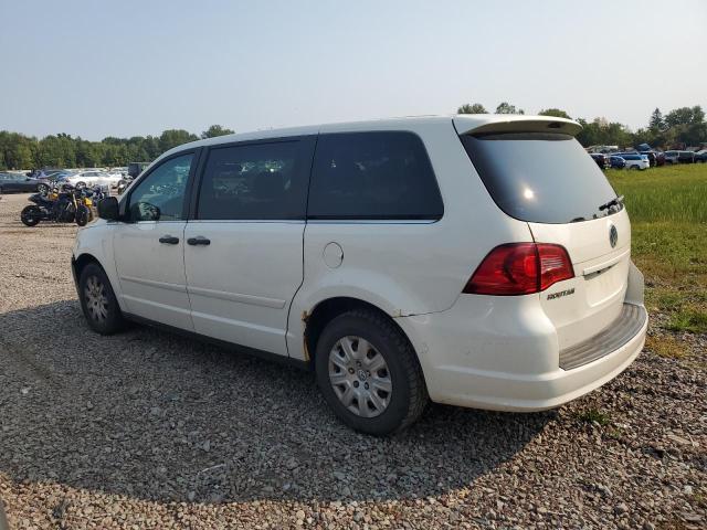 2C4RVAAG6CR321593 - 2012 VOLKSWAGEN ROUTAN S WHITE photo 2