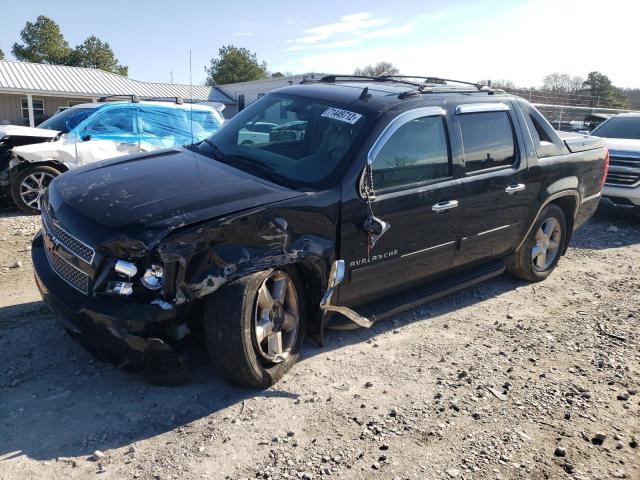 3GNTKFE35BG294224 - 2011 CHEVROLET AVALANCHE LT BLACK photo 1