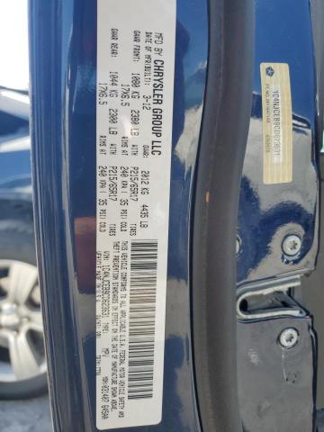 1C4NJCEB9CD623631 - 2012 JEEP COMPASS LATITUDE Mavi foto 12