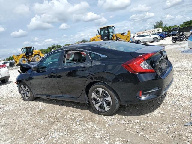 19XFC2F64KE003664 - 2019 HONDA CIVIC LX BLACK photo 2