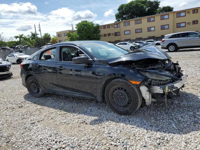 19XFC2F64KE003664 - 2019 HONDA CIVIC LX BLACK photo 4