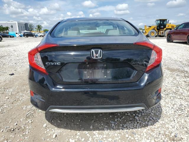 19XFC2F64KE003664 - 2019 HONDA CIVIC LX BLACK photo 6