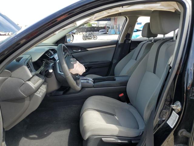 19XFC2F64KE003664 - 2019 HONDA CIVIC LX BLACK photo 7
