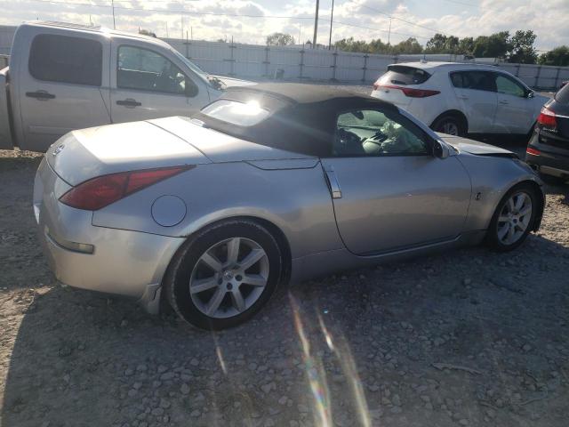 JN1AZ36A54T014205 - 2004 NISSAN 350Z ROADSTER SILVER photo 3