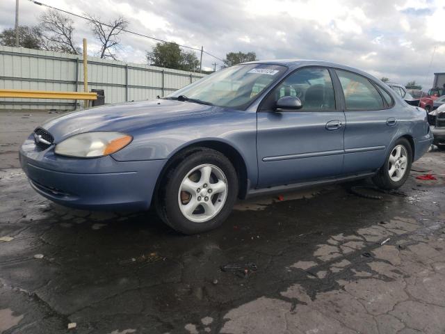 1FAFP53U91G103711 - 2001 FORD TAURUS SE BLUE photo 1