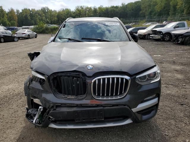 5UXTR9C56KLR06670 - 2019 BMW X3 XDRIVE30I GRAY photo 5